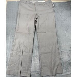 Gap Perfect Trouser Pants Womens 20L 40x36 Light Gray Straight Leg NEW Stained
